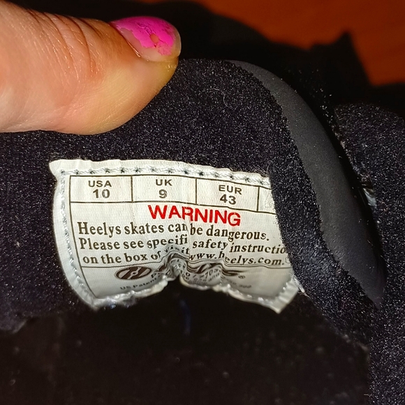 Heelys Propel 2.0 Black & White Size 10 - Picture 3 of 7